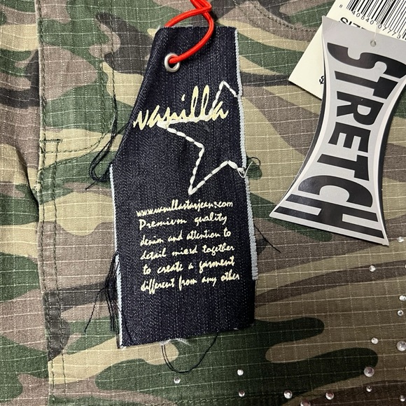 Vanilla Star NWT - Womens Camo Rhinestone Embellished Skirt Sz. 11 |31"W| - Picture 4 of 6